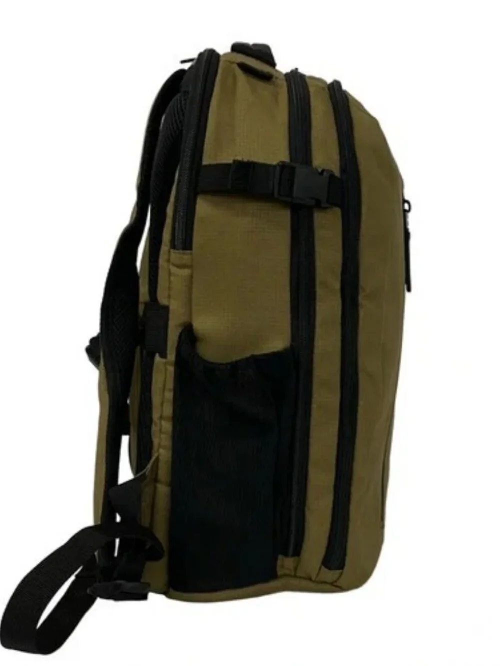 Samsonite Light Brown Black Nylon Backpack